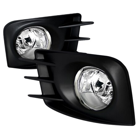 Spec-D Tuning 11-13 Scion Tc Fog Lights - Clear LF-TC11COEM-HZ